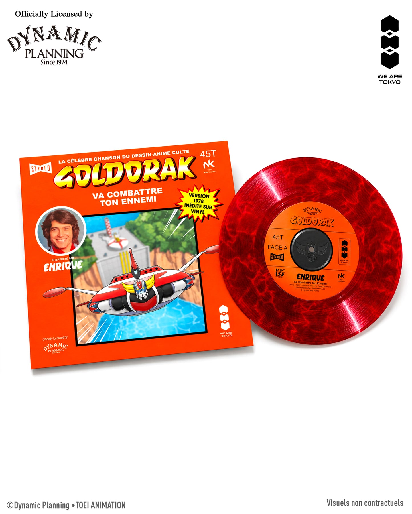 GOLDORAK - ENRIQUE - Va combattre ton ennemi - EP/45T