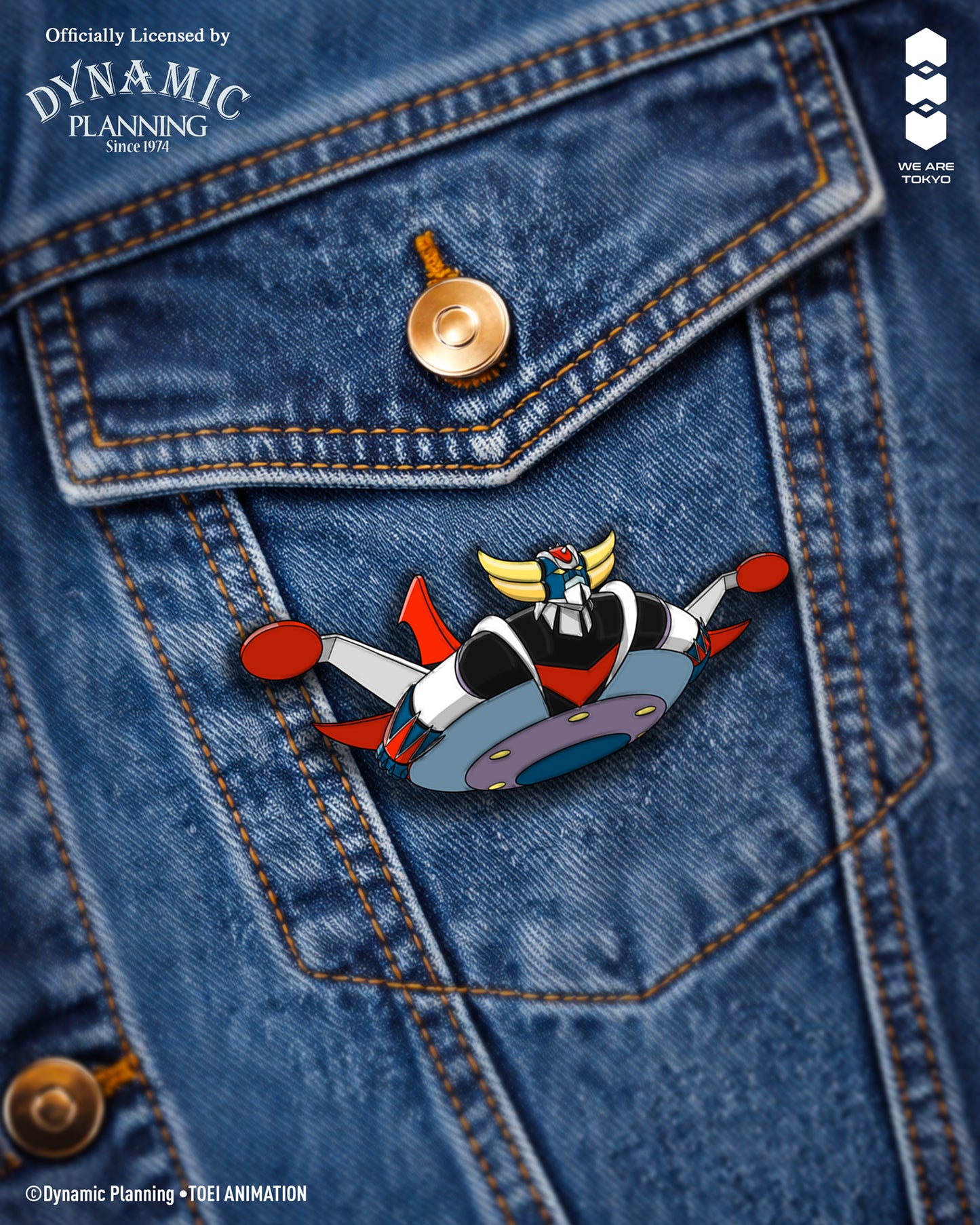 PINS - GOLDORAK - SET A