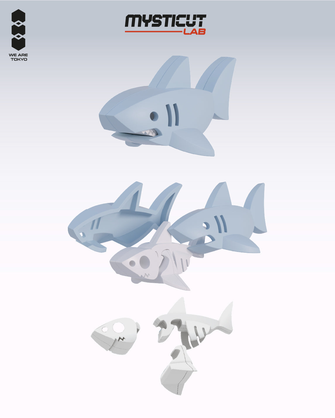 SHARK - MYSTICUT LAB 012 - OCEAN
