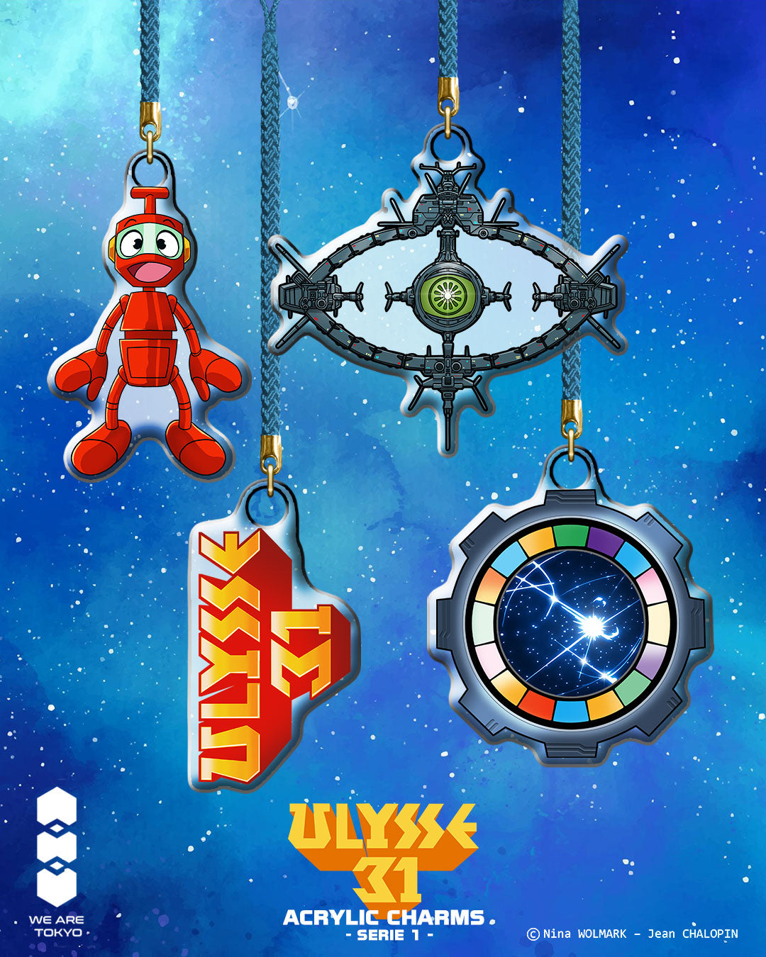 ACRYLIC CHARMS - Odysseus
