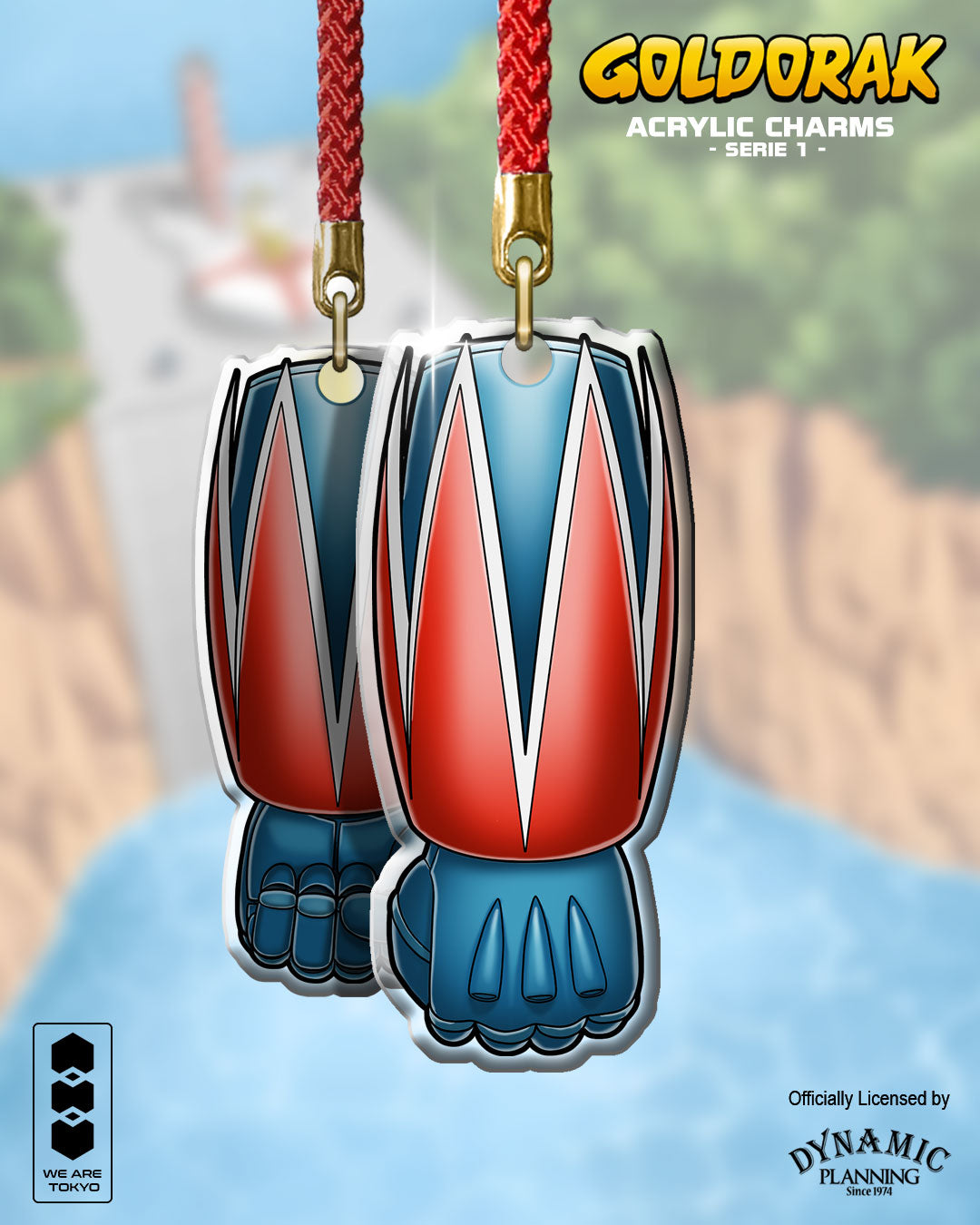 ACRYLIC CHARMS - Fulguro Poing