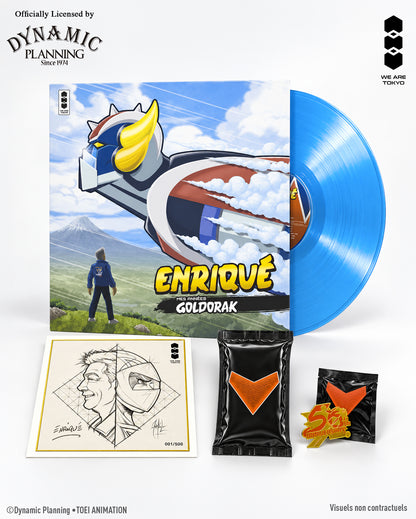 MES ANNEES GOLDORAK - COFFRET COLLECTOR - ENRIQUE - LP/33T - Limité à 500 copies