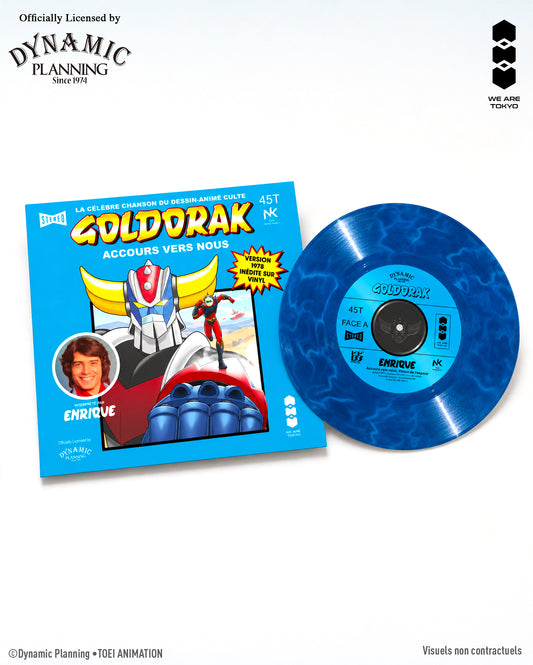 GOLDORAK - ENRIQUE - Accours vers nous - EP/45T