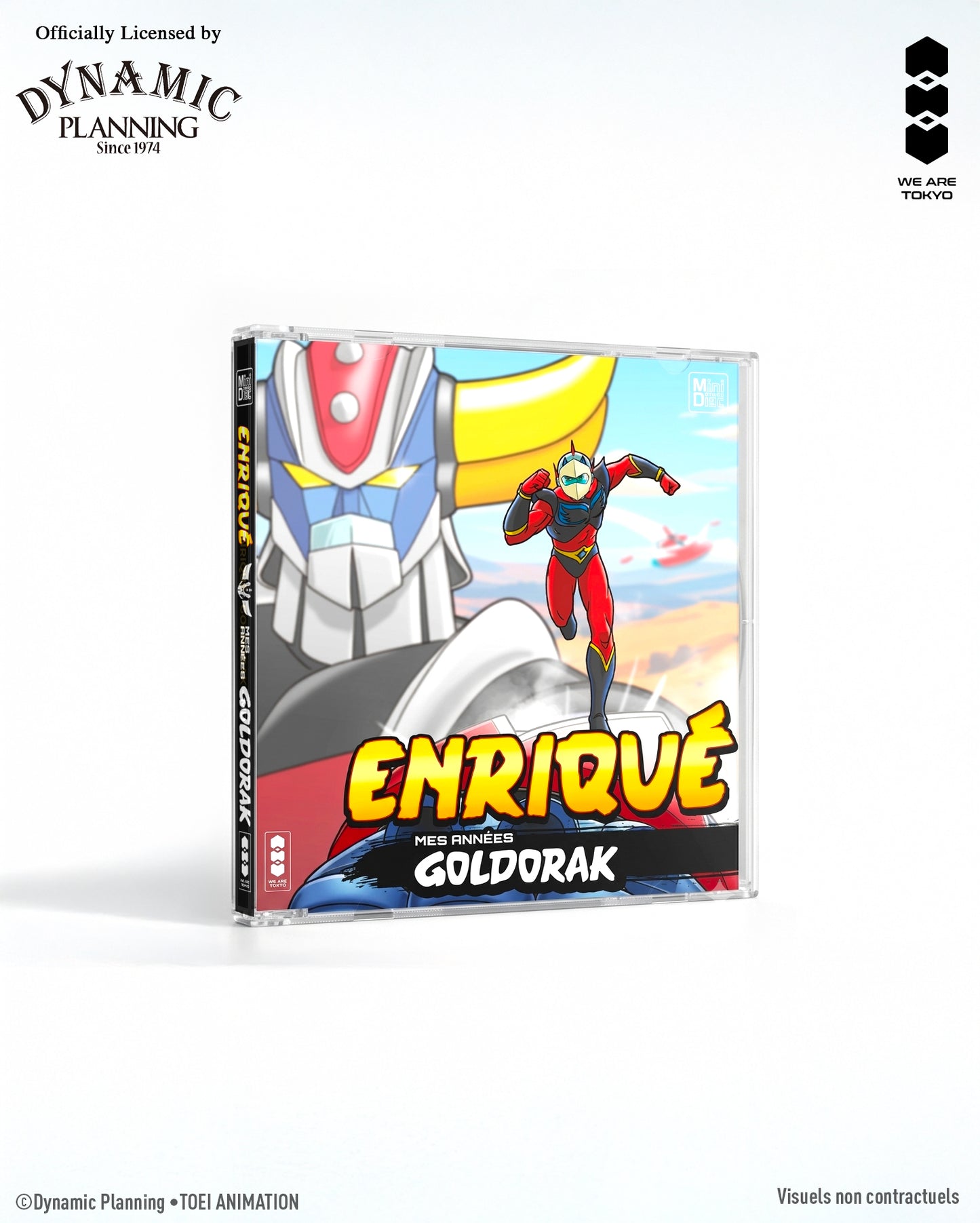 MES ANNEES GOLDORAK - ENRIQUE - MD - Compact Case