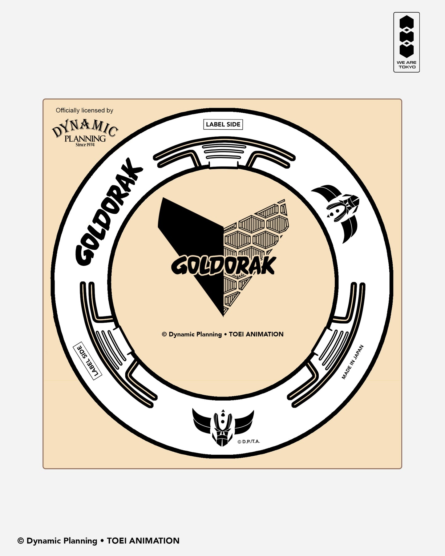 ADAPTATEUR MINI-CD - GOLDORAK