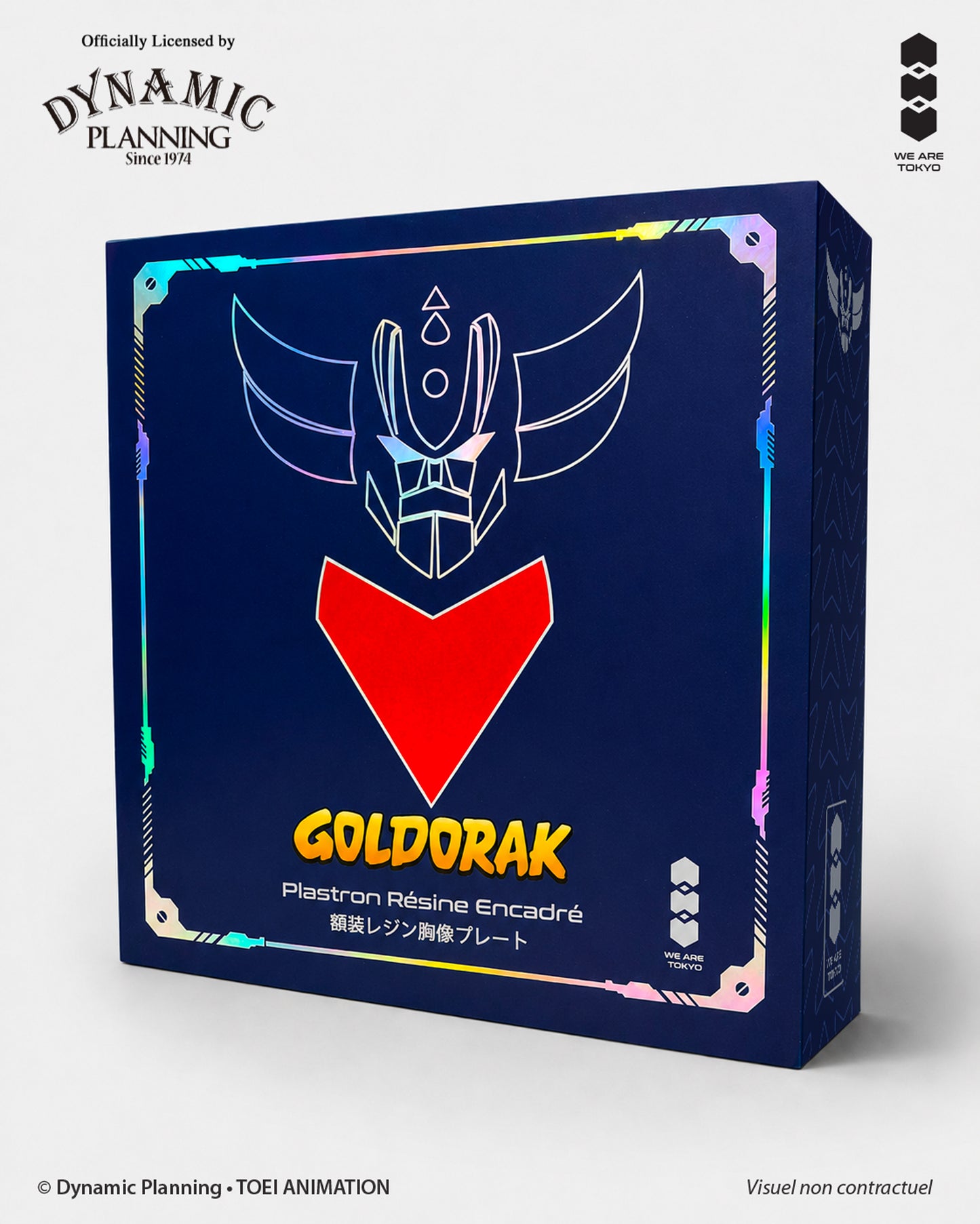 RÉSINE - PLASTRON GOLDORAK