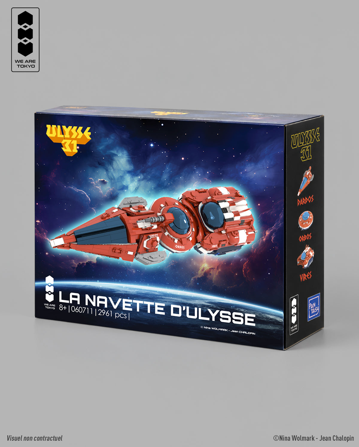 SET DE CONSTRUCTION - NAVETTE D'ULYSSE