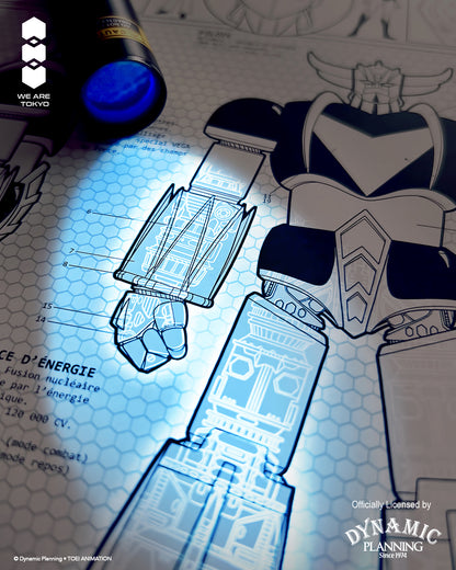 Poster UV ARTPRINT de GOLDORAK - A4