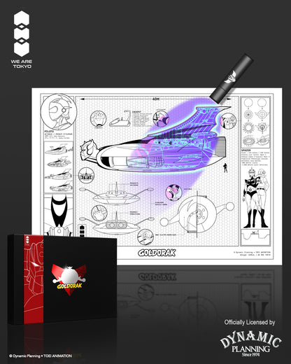 Poster UV ARTPRINT du SPAZER - A4