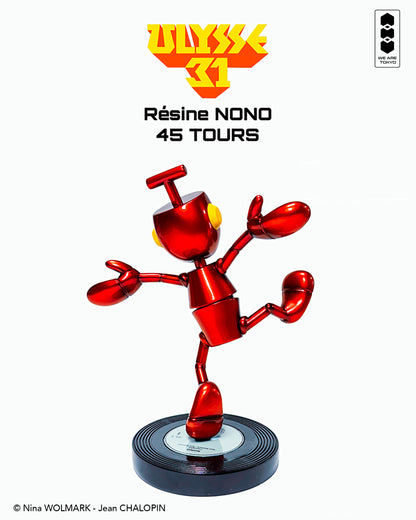 RÉSINE 15cm - NONO 45 tours Métallisé